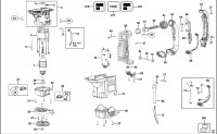 DEWALT D25601K ROTARY HAMMER (TYPE 1) Spare Parts