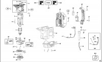 DEWALT D25501K ROTARY HAMMER (TYPE 1) Spare Parts