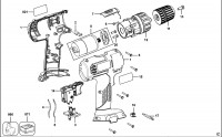 BLACK & DECKER KTC12 CORDLESS DRILL (TYPE 1) Spare Parts