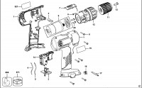 BLACK & DECKER PC12 CORDLESS DRILL (TYPE 1) Spare Parts