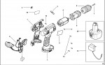 BLACK & DECKER CD1200 CORDLESS DRILL (TYPE H1) Spare Parts