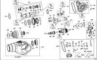 DEWALT D25123K ROTARY HAMMER (TYPE 1) Spare Parts