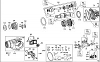 DEWALT D25112K ROTARY HAMMER (TYPE 2) Spare Parts