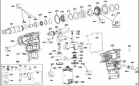 BERNER 043848 ROTARY HAMMER (TYPE 2) Spare Parts