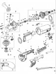 DEWALT D28401 ANGLE GRINDER (TYPE 3) Spare Parts