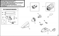 BLACK & DECKER DV1205 DUSTBUSTER (TYPE H2) Spare Parts