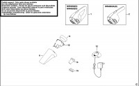 BLACK & DECKER NW3660 DUSTBUSTER (TYPE H2) Spare Parts
