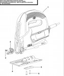 BLACK & DECKER KS777 JIGSAW (TYPE 1) Spare Parts