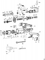 DEWALT DW882 STRAIGHT GRINDER (TYPE 2) Spare Parts