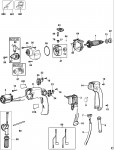 DEWALT D21710 HAMMER DRILL (TYPE 6) Spare Parts