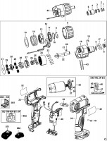 DEWALT DCF610 SCREWDRIVER (TYPE 1) Spare Parts