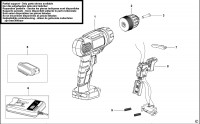 BLACK & DECKER EPL14 CORDLESS DRILL (TYPE H1) Spare Parts