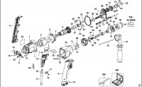 DEWALT DWD522KS HAMMER DRILL (TYPE 1) Spare Parts