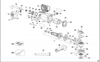 DEWALT D28130K SMALL ANGLE GRINDER (TYPE 3-XE) Spare Parts