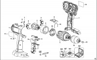 DEWALT DCD775 CORDLESS DRILL (TYPE 1) Spare Parts