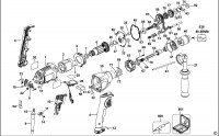 DEWALT DWD530KS HAMMER DRILL (TYPE 1) Spare Parts