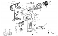 BLACK & DECKER KTC144 CORDLESS DRILL (TYPE 1) Spare Parts