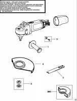 BLACK & DECKER AST15 SMALL ANGLE GRINDER (TYPE 3) Spare Parts