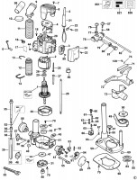 DEWALT DW622 ROUTER (TYPE 3) Spare Parts