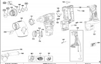 DEWALT DCH213 ROTARY HAMMER (TYPE 1) Spare Parts