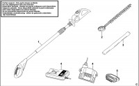 BLACK & DECKER GTC1843L CORDLESS CLIPPER (TYPE H1 - H2) Spare Parts