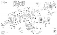 DEWALT DW343K JIGSAW (TYPE 3) Spare Parts