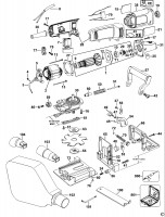 DEWALT DW682K JOINTER GROOVER (TYPE 4) Spare Parts