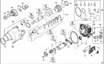 BERNER 102481K ROTARY HAMMER (TYPE 1) Spare Parts