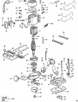 DEWALT DW615 ROUTER (TYPE 5) Spare Parts