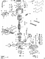 DEWALT DW615 ROUTER (TYPE 5) Spare Parts