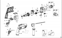 BLACK & DECKER KR8532 HAMMER DRILL (TYPE 2) Spare Parts