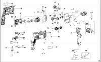 BLACK & DECKER KR1102 DRILL (TYPE 1) Spare Parts