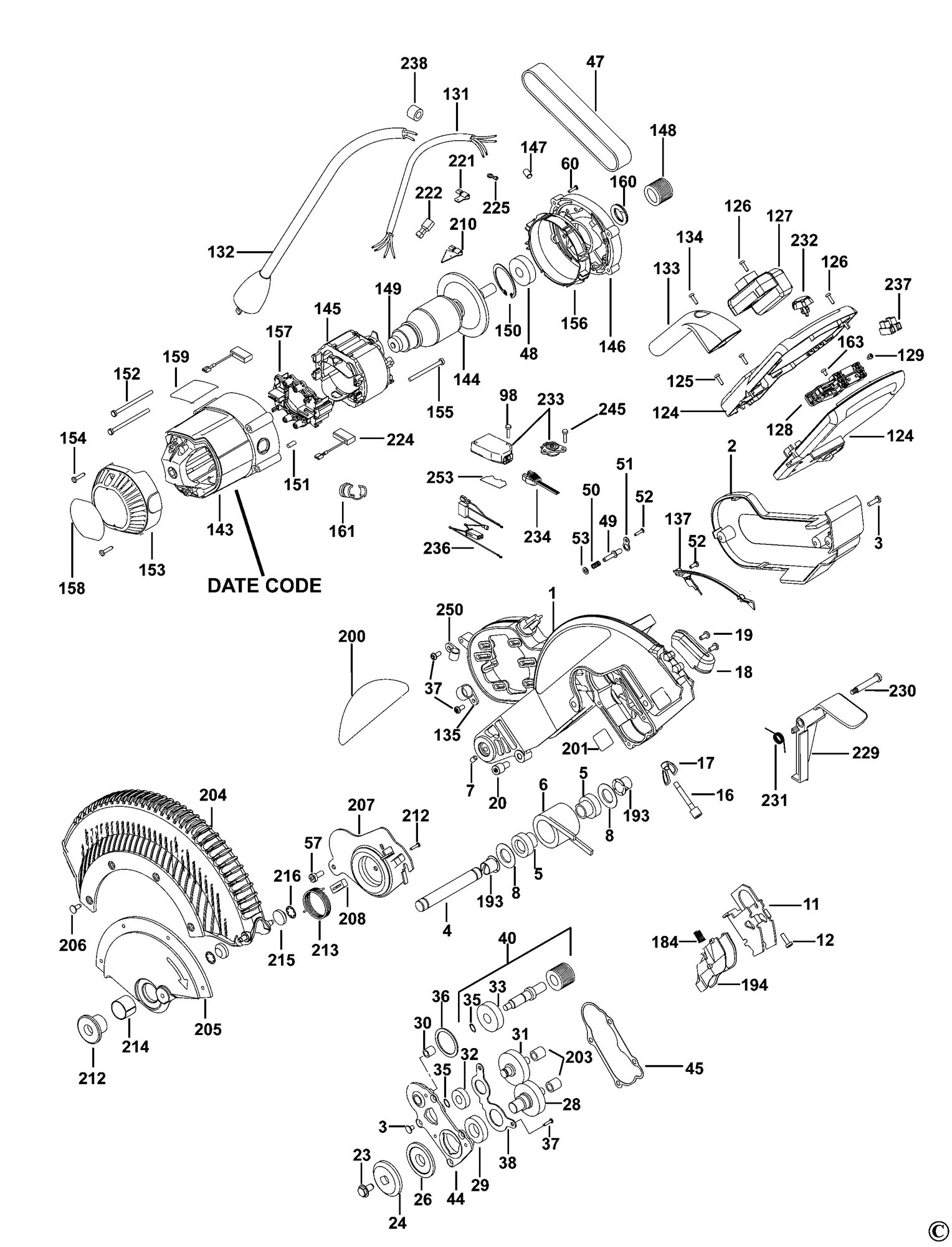 Dewalt 12 Miter Saw Parts Diagram Reviewmotors.co