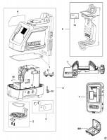 DEWALT DW088KD CROSSLINE LASER (TYPE 1) Spare Parts