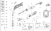 BLACK & DECKER HPL108 OSCILLATING TOOL (TYPE H1) Spare Parts