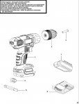 BLACK & DECKER LDX112C DRILL (TYPE 1) Spare Parts