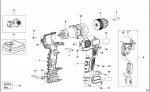 BLACK & DECKER EGBL108 CORDLESS DRILL (TYPE 1-XE) Spare Parts