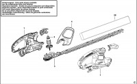 BLACK & DECKER GT4550 HEDGE TRIMMER (TYPE 1) Spare Parts