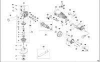 STANLEY STEL812 ANGLE GRINDER (TYPE 1) Spare Parts