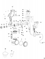 BLACK & DECKER HVLP200 SPRAY GUN (TYPE 1) Spare Parts