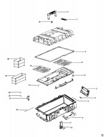 DEWALT DS150 STORAGE ORGANISE (TYPE 0) Spare Parts