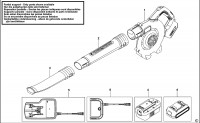 BLACK & DECKER GWC1800 BLOWER VAC (TYPE H1) Spare Parts