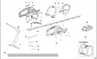 BLACK & DECKER GTC1850L HEDGE TRIMMER (TYPE H1-AS) Spare Parts