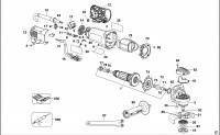 DEWALT D28142 SMALL ANGLE GRINDER (TYPE 3) Spare Parts