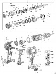 DEWALT DCD785 CORDLESS DRILL (TYPE 10) Spare Parts