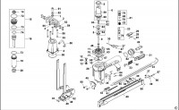 BOSTITCH P110SJ PNEUMATIC STAPLER (TYPE REVC) Spare Parts