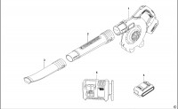 BLACK & DECKER GWC1800L BLOWER VAC (TYPE H1-AS) Spare Parts