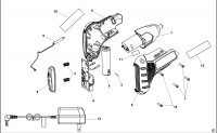 BLACK & DECKER GYRO36 SCREWDRIVER (TYPE 1) Spare Parts