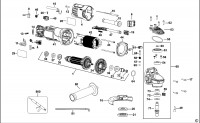 DEWALT DWE4050 SMALL ANGLE GRINDER (TYPE 1) Spare Parts