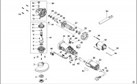 BLACK & DECKER KTG600 ANGLE GRINDER (TYPE 1) Spare Parts